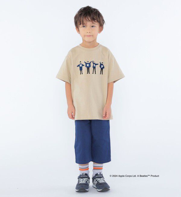 SHIPS KIDS「SHIPS KIDS:100～130cm / 〈家族おそろい〉【THE BEATLES】TEE」|Tシャツ・カットソー|