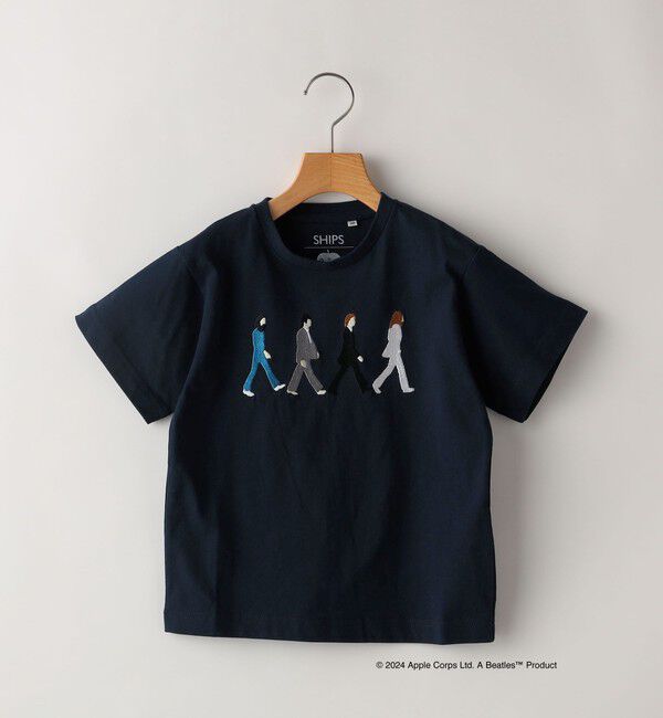 SHIPS KIDS「SHIPS KIDS:100～130cm / 〈家族おそろい〉【THE BEATLES】TEE」|Tシャツ・カットソー|