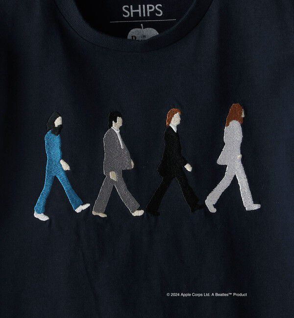 SHIPS KIDS「SHIPS KIDS:100～130cm / 〈家族おそろい〉【THE BEATLES】TEE」|Tシャツ・カットソー|