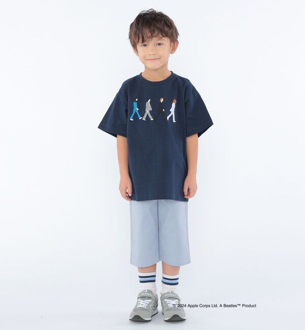 SHIPS KIDS「SHIPS KIDS:100～130cm / 〈家族おそろい〉【THE BEATLES】TEE」|Tシャツ・カットソー|