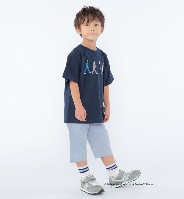 SHIPS KIDS「SHIPS KIDS:100～130cm / 〈家族おそろい〉【THE BEATLES】TEE」|Tシャツ・カットソー|