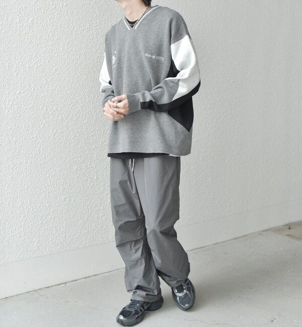 SHIPS any「SHIPS any: 〈手洗い可能〉ダブルジャガード ゲームシャツ ニット◇」|ニット・セーター|