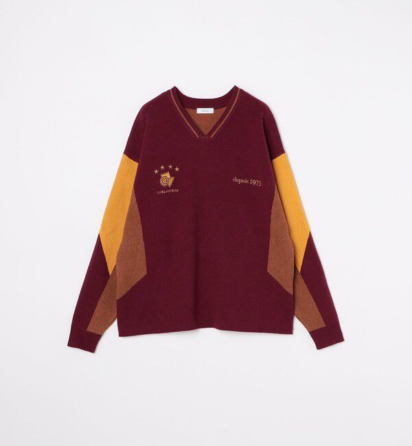 SHIPS any「SHIPS any: 〈手洗い可能〉ダブルジャガード ゲームシャツ ニット◇」|ニット・セーター|