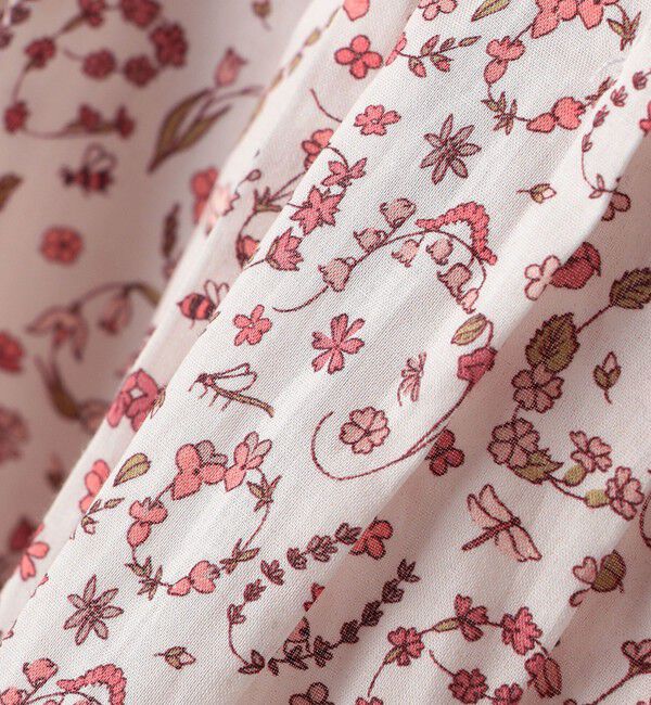 SHIPS KIDS「SHIPS KIDS:100～130cm / リバティ 長袖 ブラウス」|シャツ・ブラウス|