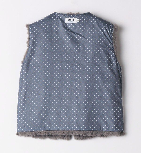 SHIPS Colors 「SHIPS Colors: 90～140cm /〈手洗い可能〉ボア ベスト◇」|ダウンベスト・ベスト|