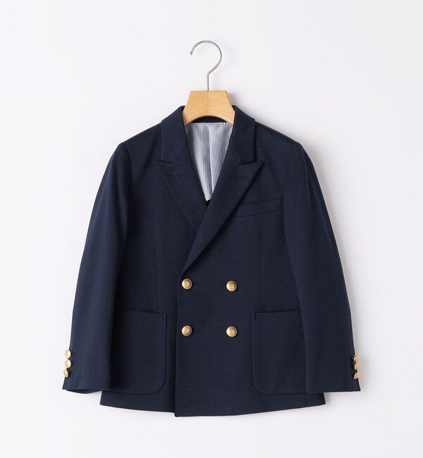 SHIPS KIDS「SHIPS KIDS:110～130cm / ポンチ ダブル ジャケット」|その他|