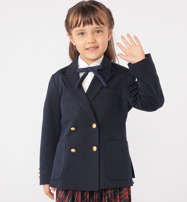 SHIPS KIDS「SHIPS KIDS:110～130cm / ポンチ ダブル ジャケット」|その他|