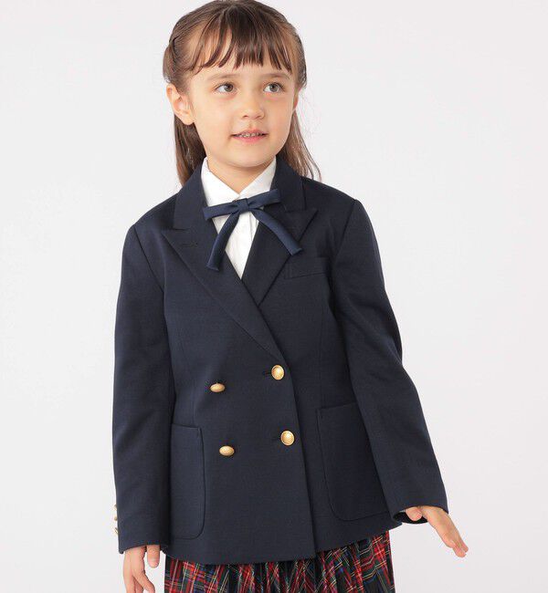SHIPS KIDS「SHIPS KIDS:110～130cm / ポンチ ダブル ジャケット」|その他|
