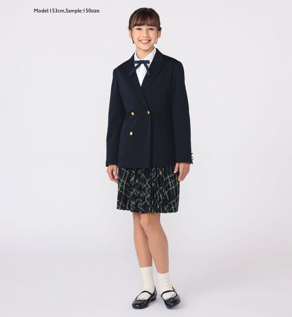 SHIPS KIDS「SHIPS KIDS:140～160cm / ポンチ ダブル ジャケット」|その他|