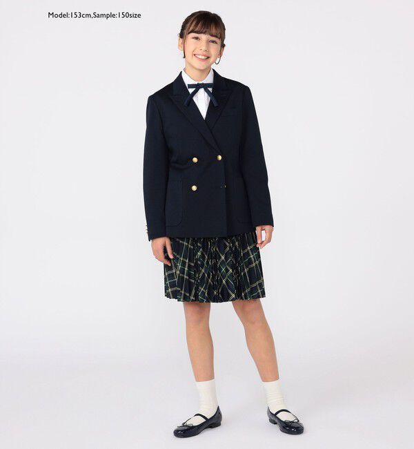 SHIPS KIDS「SHIPS KIDS:140～160cm / ポンチ ダブル ジャケット」|その他|