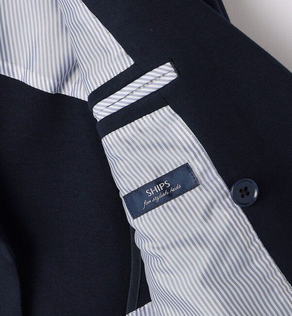 SHIPS KIDS「SHIPS KIDS:140～160cm / ポンチ ダブル ジャケット」|その他|