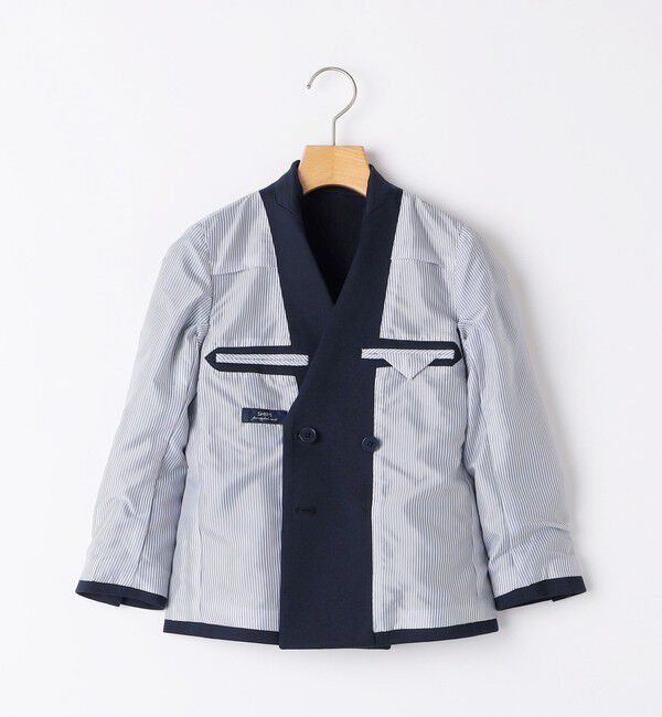 SHIPS KIDS「SHIPS KIDS:140～160cm / ポンチ ダブル ジャケット」|その他|