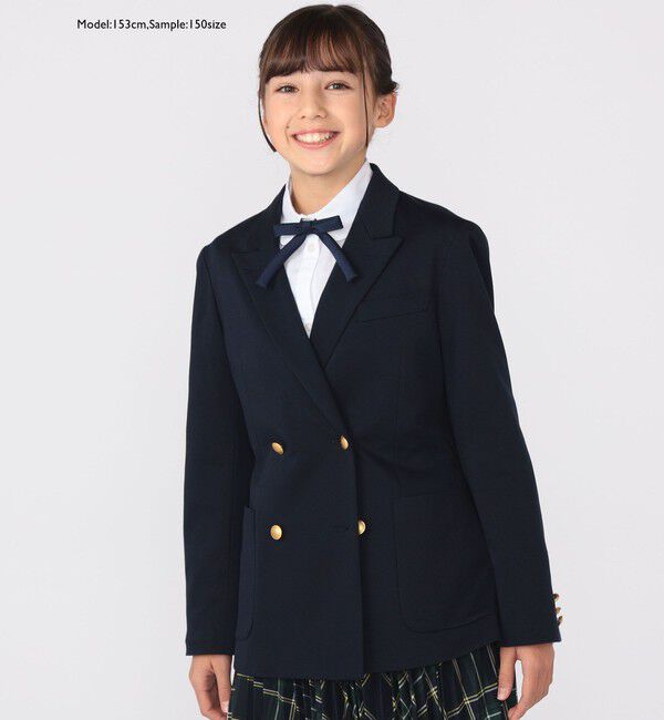 SHIPS KIDS「SHIPS KIDS:140～160cm / ポンチ ダブル ジャケット」|その他|