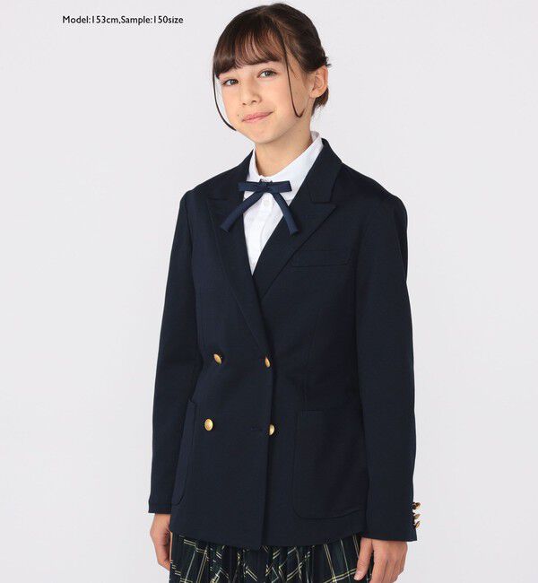 SHIPS KIDS「SHIPS KIDS:140～160cm / ポンチ ダブル ジャケット」|その他|