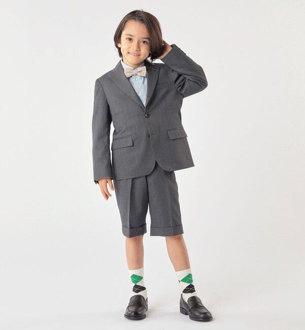 SHIPS KIDS「SHIPS KIDS:100～130cm /〈洗濯機可能〉セレモニー ウォッシャブル ジャケット」|その他|