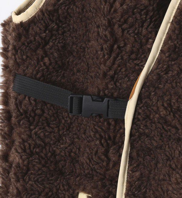 SHIPS KIDS「THE PARK SHOP:155～165cm / INUIT SHEEP VEST」|ダウンベスト・ベスト|