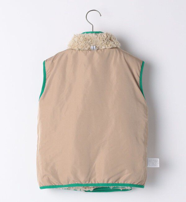 SHIPS KIDS「THE PARK SHOP:115～145cm / INUIT SHEEP VEST」|ダウンベスト・ベスト|