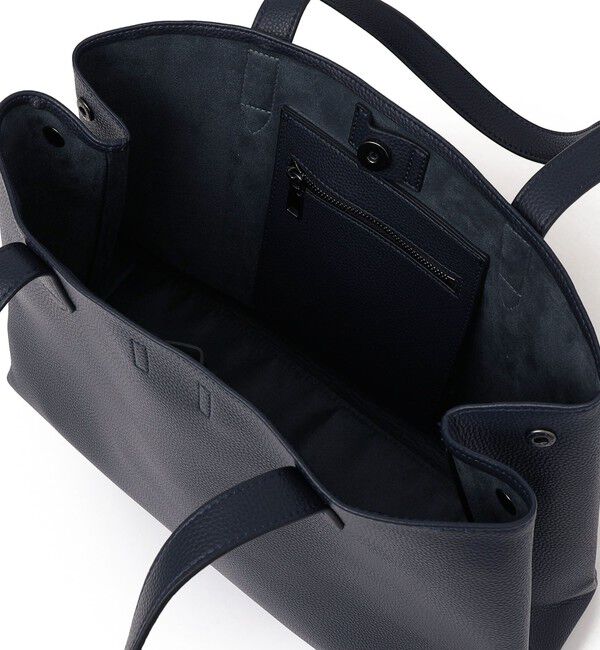 SHIPS any「SHIPS any: スプリット レザー トートバッグ (クラッチバッグ付き) 25AW◇」|トートバッグ|