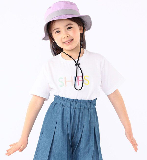 SHIPS KIDS「SHIPS KIDS:100～130cm / SHIPS ロゴ TEE」|Tシャツ・カットソー|