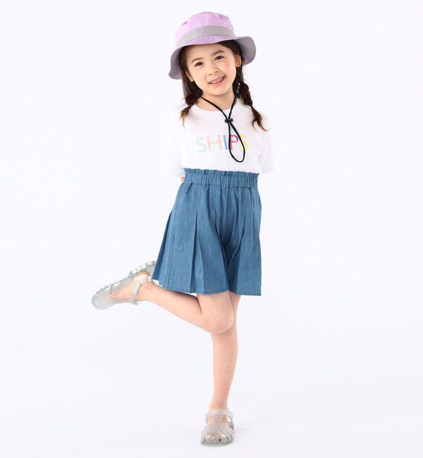 SHIPS KIDS「SHIPS KIDS:100～130cm / SHIPS ロゴ TEE」|Tシャツ・カットソー|