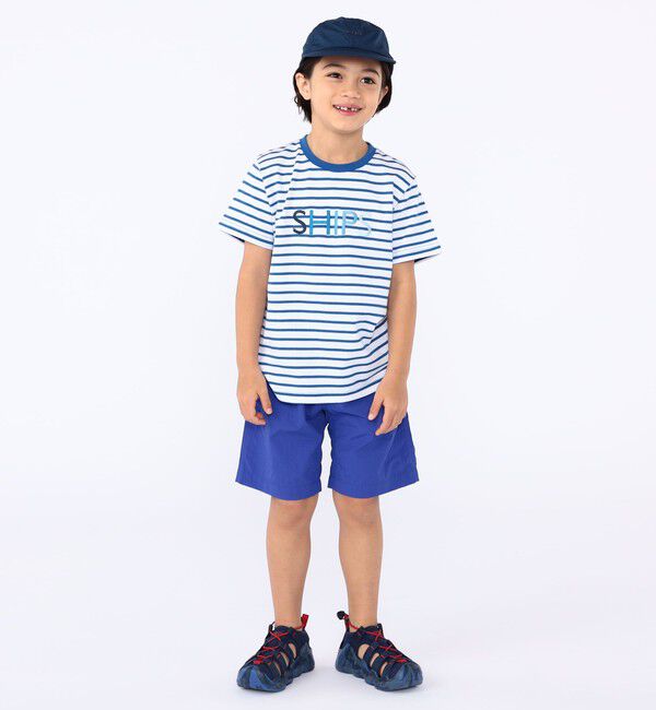 SHIPS KIDS「SHIPS KIDS:100～130cm / SHIPS ロゴ TEE」|Tシャツ・カットソー|