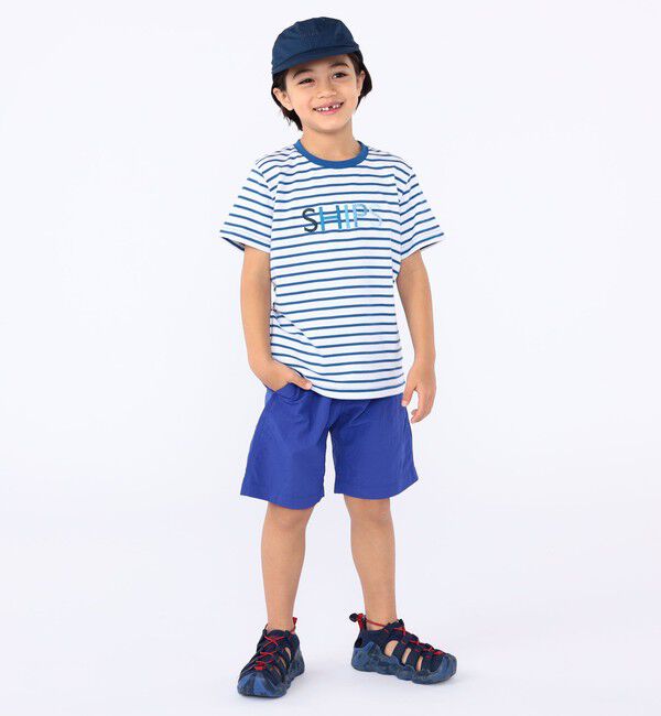 SHIPS KIDS「SHIPS KIDS:100～130cm / SHIPS ロゴ TEE」|Tシャツ・カットソー|