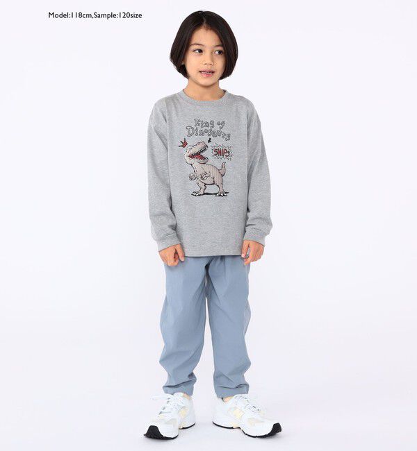 SHIPS KIDS「SHIPS KIDS:100～130cm /〈UVカット〉ナイロン ストレッチ パンツ」|チノ|