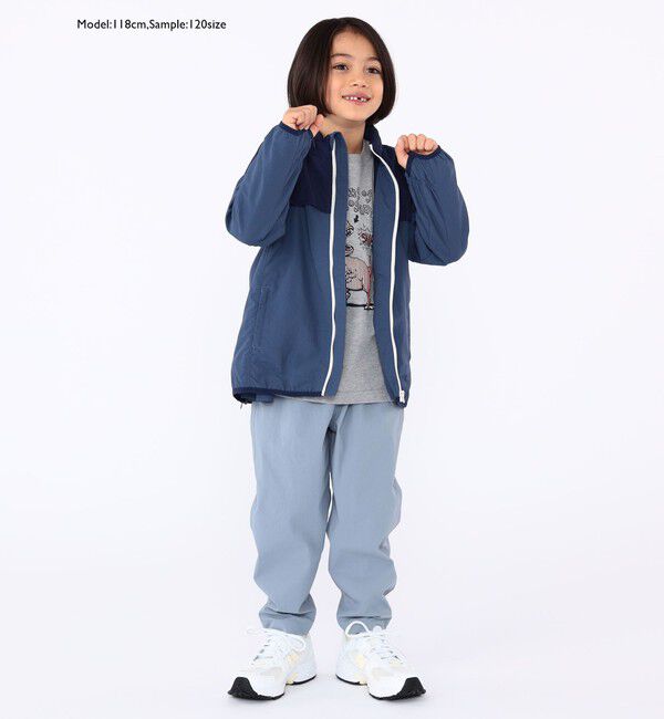 SHIPS KIDS「SHIPS KIDS:100～130cm /〈UVカット〉ナイロン ストレッチ パンツ」|チノ|