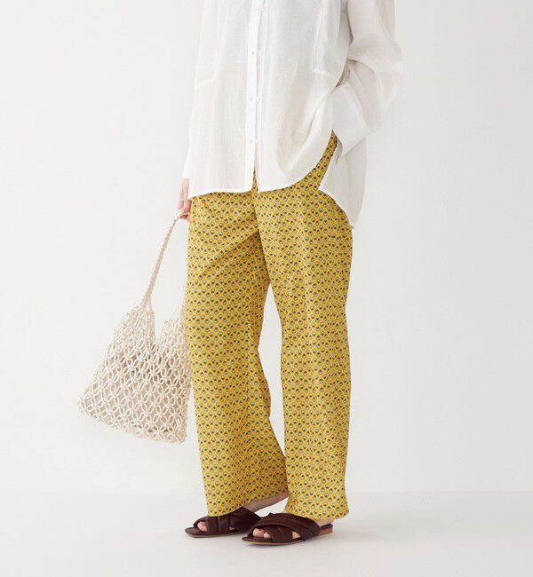 SHIPS Colors 「SHIPS Colors:〈手洗い可能〉プロヴァンス プリント ゴム パンツ」|その他|