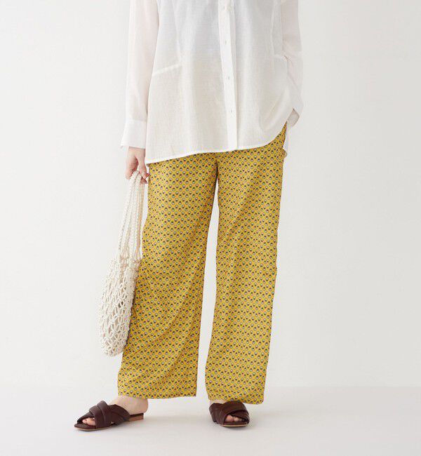 SHIPS Colors 「SHIPS Colors:〈手洗い可能〉プロヴァンス プリント ゴム パンツ」|その他|