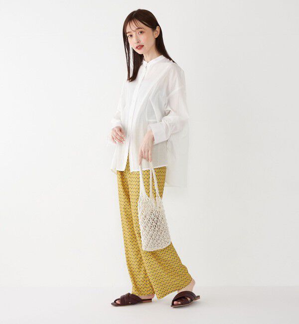 SHIPS Colors 「SHIPS Colors:〈手洗い可能〉プロヴァンス プリント ゴム パンツ」|その他|