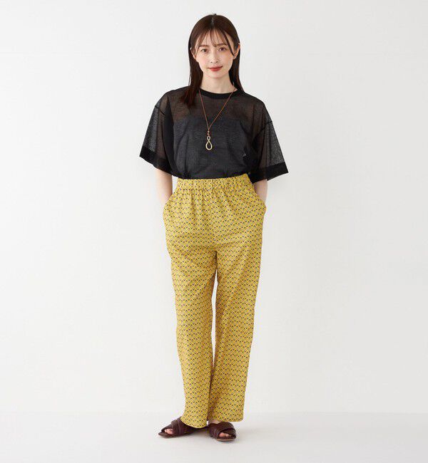 SHIPS Colors 「SHIPS Colors:〈手洗い可能〉プロヴァンス プリント ゴム パンツ」|その他|