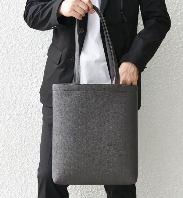 SHIPS any「SHIPS any: スプリット レザー スマート トートバッグ◇」|トートバッグ|