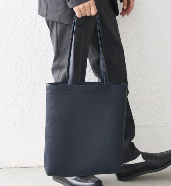 SHIPS any「SHIPS any: スプリット レザー スマート トートバッグ◇」|トートバッグ|