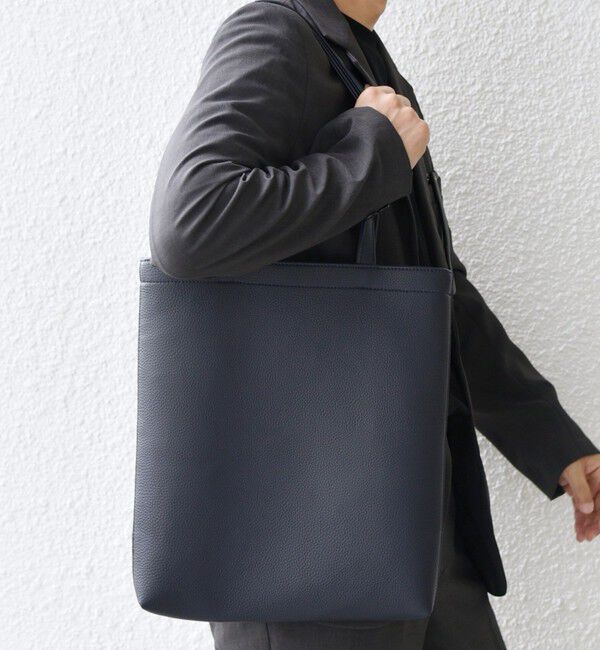 SHIPS any「SHIPS any: スプリット レザー スマート トートバッグ◇」|トートバッグ|