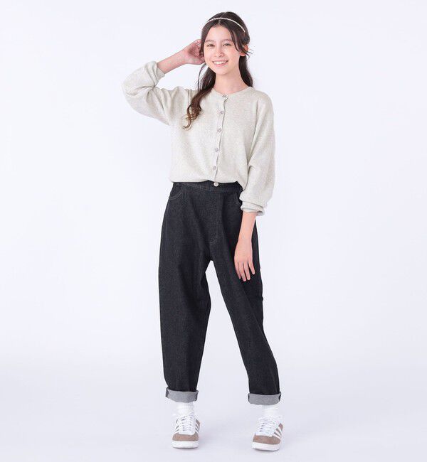 SHIPS KIDS「SHIPS KIDS:140～150cm / リバティ ニット カーディガン」|カーディガン|