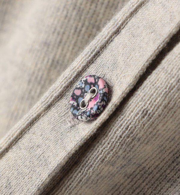 SHIPS KIDS「SHIPS KIDS:140～150cm / リバティ ニット カーディガン」|カーディガン|