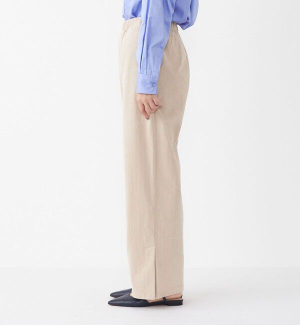 SHIPS Colors 「SHIPS Colors:〈手洗い可能〉カット コーデュロイ ゴム パンツ◇」|その他|