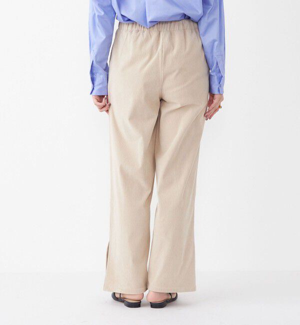 SHIPS Colors 「SHIPS Colors:〈手洗い可能〉カット コーデュロイ ゴム パンツ◇」|その他|