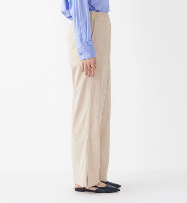 SHIPS Colors 「SHIPS Colors:〈手洗い可能〉カット コーデュロイ ゴム パンツ◇」|その他|