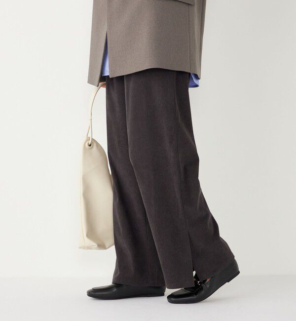 SHIPS Colors 「SHIPS Colors:〈手洗い可能〉カット コーデュロイ ゴム パンツ◇」|その他|