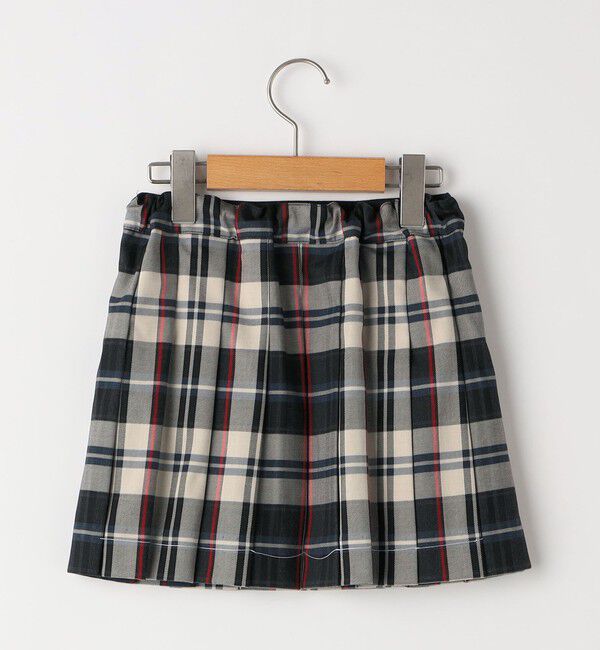 SHIPS KIDS「SHIPS KIDS:100～130cm / チェック プリーツ スカート」|スカート|