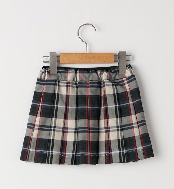 SHIPS KIDS「SHIPS KIDS:90cm / チェック プリーツ スカート」|スカート|