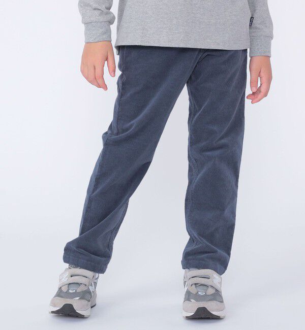 SHIPS KIDS「SHIPS KIDS:100～130cm / ストレッチ コーデュロイ 5ポケット パンツ」|チノ|