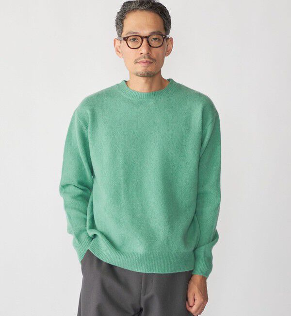 SHIPS「SHIPS: 5ゲージ ヤク ブレンド クルーネック ニット」|ニット・セーター|