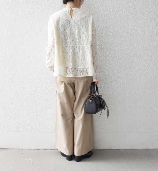 SHIPS any「SHIPS any:〈洗濯機可能〉タイプライター イージー ワイド パンツ」|その他|