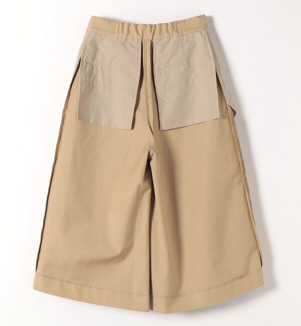 quaranciel「quaranciel:〈洗濯機可能〉タック Aライン ハーフ パンツ」|キュロット|
