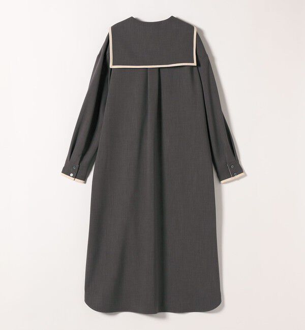 SHIPS any「《予約》SHIPS any:〈洗濯機可能〉セーラーカラー 配色 ジップ ワンピース」|ワンピース|