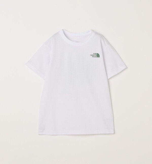 SHIPS any「THE NORTH FACE:  SHIRETOKO プリント Tシャツ<KIDS>」|Tシャツ・カットソー|ホワイト