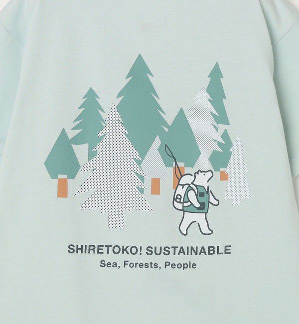 SHIPS any「THE NORTH FACE:  SHIRETOKO プリント Tシャツ<KIDS>」|Tシャツ・カットソー|